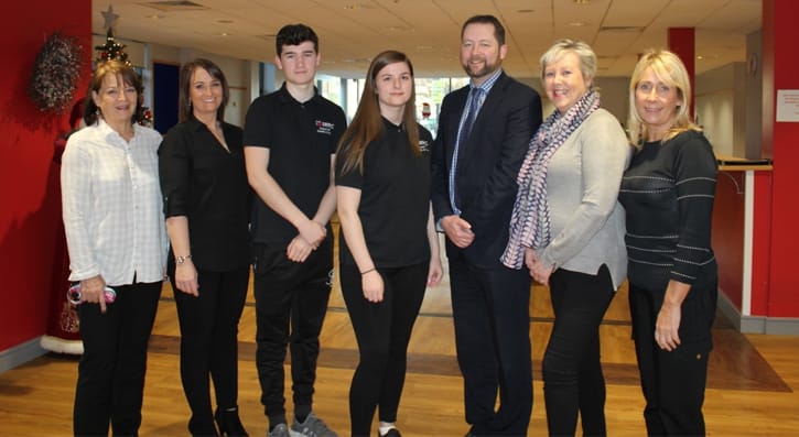 A group of entrepreneurial-minded students from South Eastern Regional College have set up Golden Memories, a social activity club for older people in the College’s Downpatrick Campus.